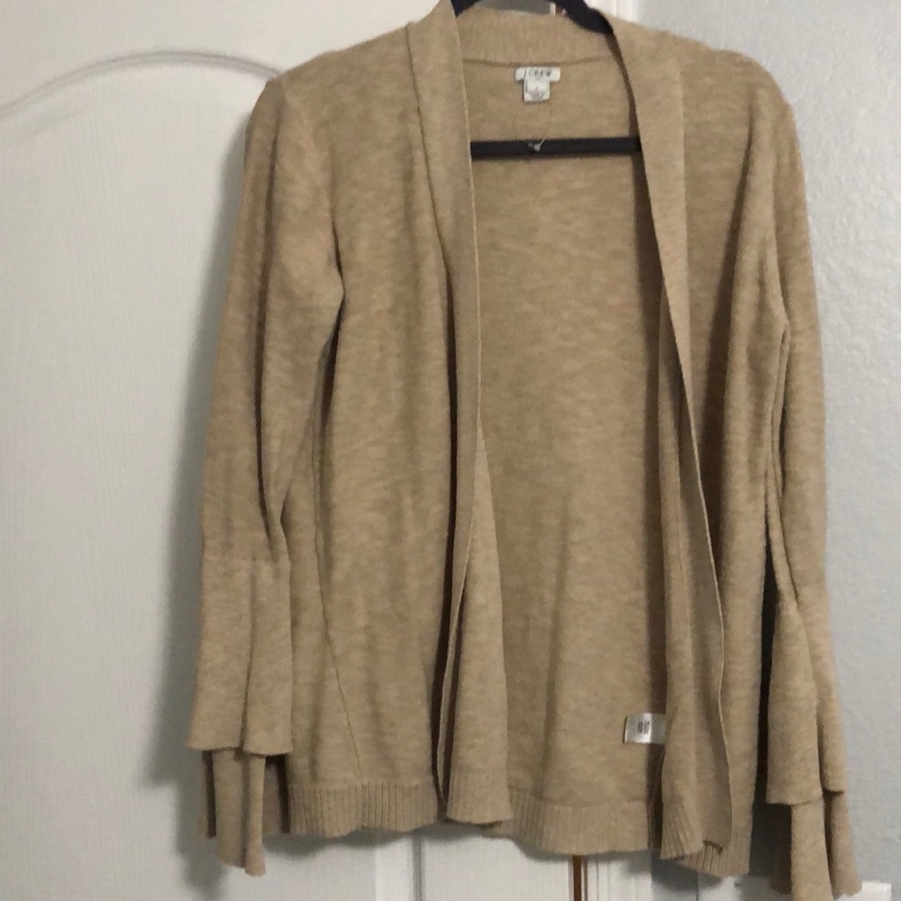 Tan cardigan